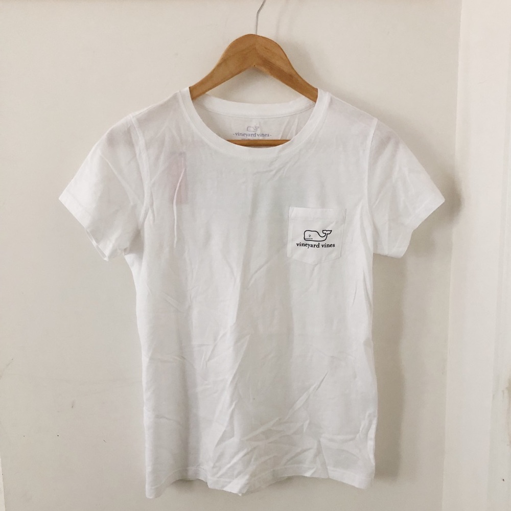VV White Whale Graphic Pocket Tee